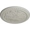 Ekena Millwork Emeryville Ceiling Medallion, Hand-Painted Pot of Cream, 16 7/8"OD x 5/8"P CM16ERPCF - alternate 4